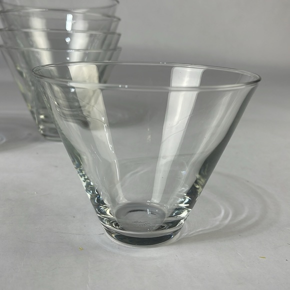 Set of 8 Crystal Stemless Martini Glasses - Picture 2 of 11